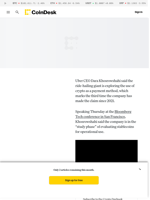 Uber Once Again Says It's Considering Crypto (USDC, USDT) Years After Mulling BTC Payments