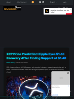 XRP Price Prediction: Ripple Eyes $1.60 Recovery After Finding Support at $1.40 - Blockchain.News