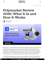 Polymarket Review 2026: What It Is and How It Works