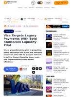 Visa Targets Legacy Payments With Bold Stablecoin Liquidity Pilot – Featured Bitcoin News