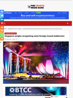 Singapore weighs recognizing some foreign-issued stablecoins - The Crypto News Wire