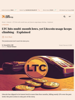 LTC hits multi-month lows, yet Litecoin usage keeps climbing - Explained - AMBCrypto