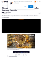 Bitcoin Core Releases New Version for Testing: Details