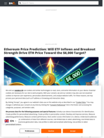 Ethereum Price Prediction: Will ETF Inflows and Breakout Strength Drive ETH Price Toward the $6,000 Target? - Brave New Coin