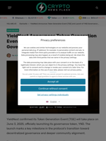 YieldNest Announces Token Generation Event (TGE) and Launch of YND Governance Token