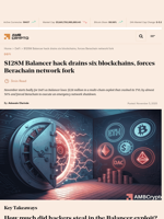 $128M Balancer hack drains six blockchains, forces Berachain network fork - AMBCrypto