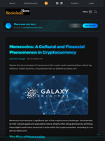 Memecoins: A Cultural and Financial Phenomenon in Cryptocurrency - Blockchain.News