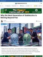 Why the Next Generation of Stablecoins Is Moving Beyond Fiat - TheNewsCrypto