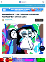 Memecoins Get Called Out By Their Own Architect: ‘Zero Value’