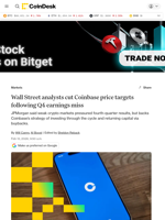 JPMorgan (JPM) cuts Coinbase (COIN) target to $252 after 4Q miss, keeps overweight rating