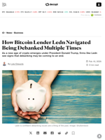 How Bitcoin Lender Ledn Navigated Being Debanked Multiple Times - Decrypt