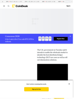  UK Gov Commits to Enabling DLT, Tokenization Work in its Wholesale Strategy
