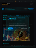 SUI Price Hovers at $3.32 as Analysts Debate Channel Breakdown vs. Potential Reversal - Blockchain.News