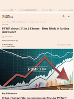 PUMP drops 11% in 24 hours - How likely is further downside? - AMBCrypto