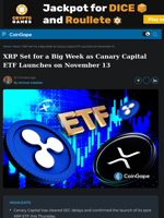XRP Set for a Big Week as Canary Capital ETF Launches on November 13