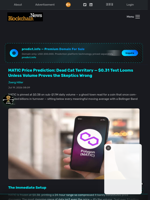 MATIC Price Prediction: Dead Cat Territory — $0.31 Test Looms Unless Volume Proves the Skeptics Wrong - Blockchain.News