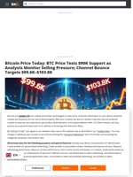 Bitcoin Price Today: BTC Price Tests $90K Support as Analysts Monitor Selling Pressure; Channel Bounce Targets $99.6K–$103.8K - Brave New Coin