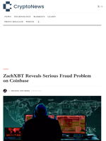 ZachXBT Reveals Serious Fraud Problem on Coinbase