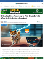 Shiba Inu Eyes Recovery to Pre-Crash Levels After Bullish Pattern Breakout