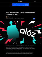 Will Larry Ellison's TikTok be safer than Chinese TikTok?