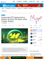 Grayscale ETF Approved & Where To Find The Next 100x Crypto Today? ⋆ ZyCrypto