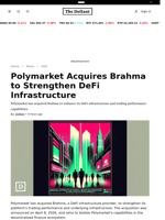 Polymarket Acquires Brahma to Strengthen DeFi Infrastructure - 