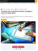 Coinbase Returns to Super Bowl With Lo-Fi Karaoke Ad