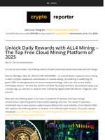 Unlock Daily Rewards with ALL4 Mining – The Top Free Cloud Mining Platform of 2025