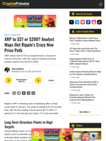 XRP to $27 or $200? Analyst Maps Out Ripple's Crazy New Price Path