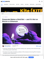 Grayscale Is Going All-In on Solana