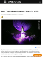 Best Crypto Launchpads to Watch in 2025