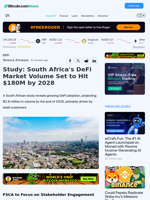 Study: South Africa's DeFi Market Volume Set to Hit $180M by 2028 – Defi Bitcoin News