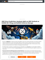 XRP Price Prediction: Analysts Split on XRP Outlook as $300M SEC Filing and Bullish Patterns Emerge - Brave New Coin