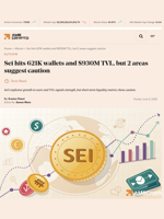 Sei hits 621K wallets and $930M TVL, but 2 areas suggest caution - AMBCrypto