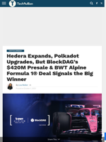 Hedera, Polkadot, and BlockDAG: nearly $420M Rise and BWT Alpine Formula 1® Team Deal