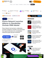 Pharos Network Launches Alliance to Standardize Onchain RWA Market – Crypto News Bitcoin News