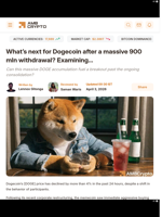 What's next for Dogecoin after a massive 900 mln withdrawal? Examining... - AMBCrypto
