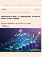 Understanding Aave’s 55% lending share and what it means for $290 support - AMBCrypto