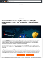 Interactive Brokers & PayPal Lead Crypto Adoption Race as $BEST Gets Set to Soar