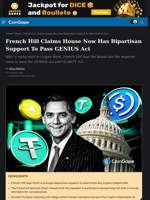French Hill Claims House Now Has Bipartisan Support To Pass GENIUS Act