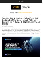 BlockDAG Unlocks Coins, Pi Falls, ONDO Gains Strength