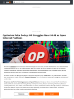 Optimism Price Today: OP Struggles Near $0.68 as Open Interest Flatlines - Brave New Coin