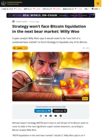 Saylor's Strategy Won't Face Liquidation In Next Bear Market