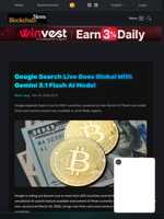Google Search Live Goes Global With Gemini 3.1 Flash AI Model - Blockchain.News