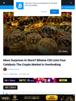 Bitwise CIO Lists 4 Crypto Catalysts The Market Is Missing