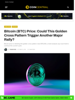 Bitcoin (BTC) Price: Could This Golden Cross Pattern Trigger Another Major Rally? - CoinCentral
