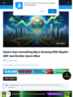 Expert Says Something Big Is Brewing With Ripple’s XRP And RLUSD, Here’s What | Bitcoinist.com