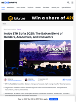 Inside ETH Sofia 2025: Balkan Builders, Academics, and Innovators