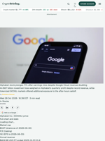 Alphabet stock plunges 11% after earnings miss despite Google Cloud revenue doubling