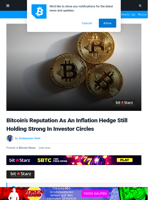 Bitcoin’s Reputation As An Inflation Hedge Still Holding Strong In Investor Circles | Bitcoinist.com